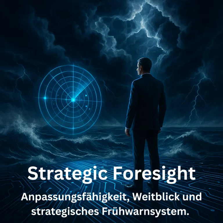 Strategischer Foresight in Zeiten disruptiver Umbrüche 1 Strategic Foresight - strategisches Frühwarnsystem