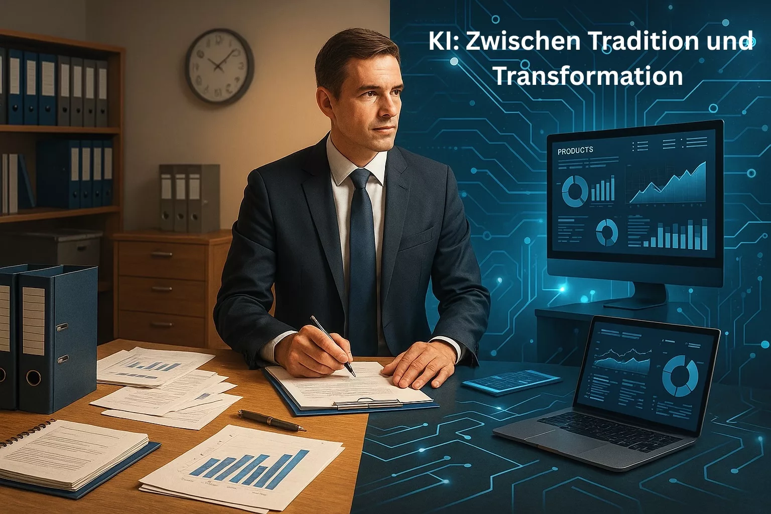 Künstliche Intelligenz und der Mittelstand: Warum bewährte Methoden nicht mehr ausreichen 1 KI: Zwischen Tradition und Transformation